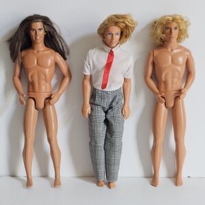 Vintage Barbie 1968 Ken Fashion Dolls 12" (Indonesia, Malaysia, China)